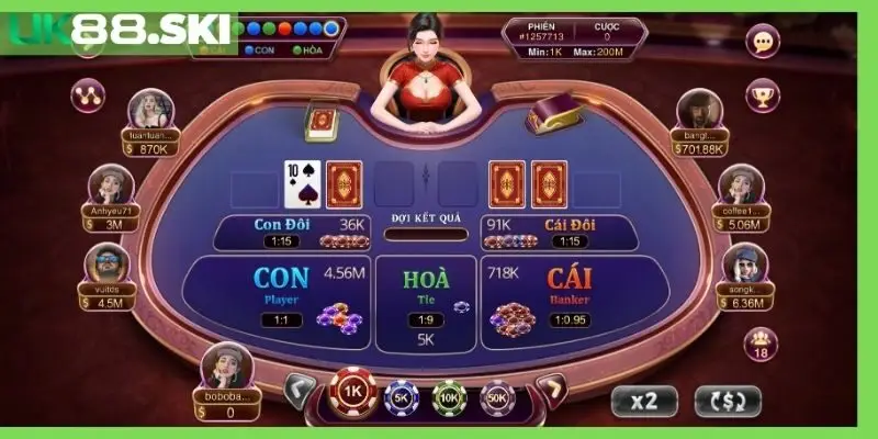 Baccarat kim tài Uk88
