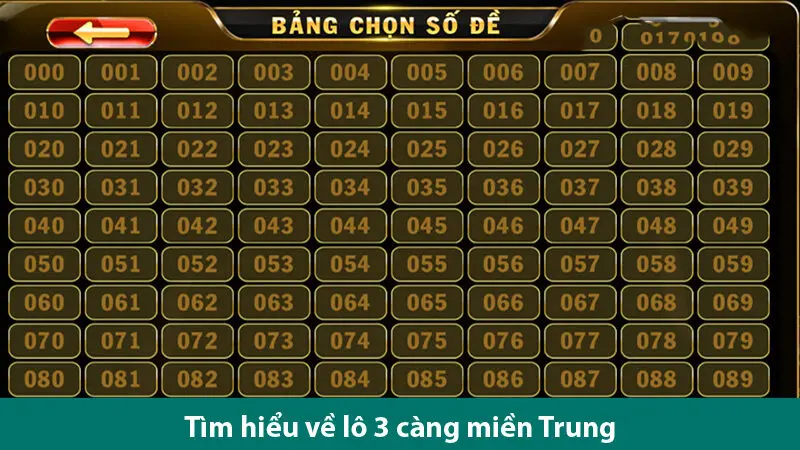Cách soi cầu và các bí kíp đánh 3 càng miền Trung dễ trúng